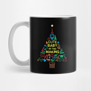 Cute Baby In The Making 2 - Christmas Gift Mug